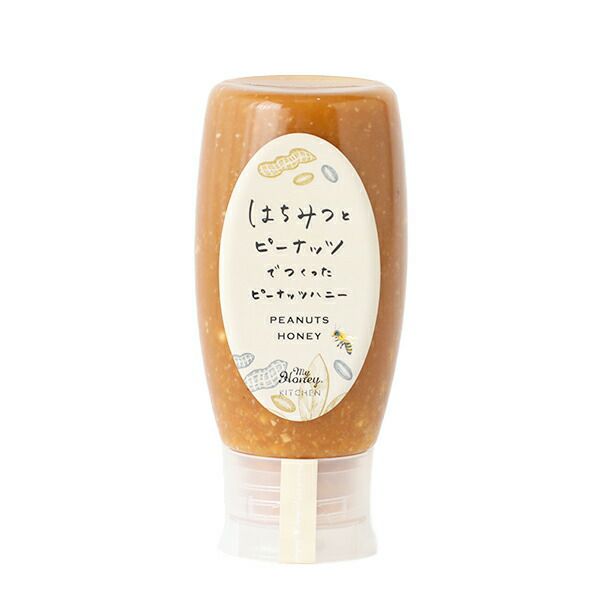 MYHONEYはちみつとピーナッツでつくったピーナッツハニ−250g