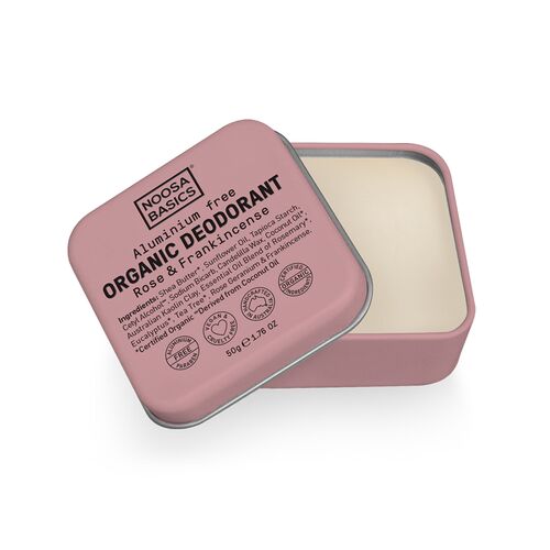 【NOOSA BASICS】 ボディバター ローズ&フランキンセンス50g