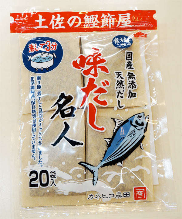 森田 味だし名人(かつおパック) 10g×20