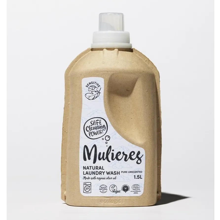 ムリエレス 自然派洗濯用液体石けん【無香料】1.5L