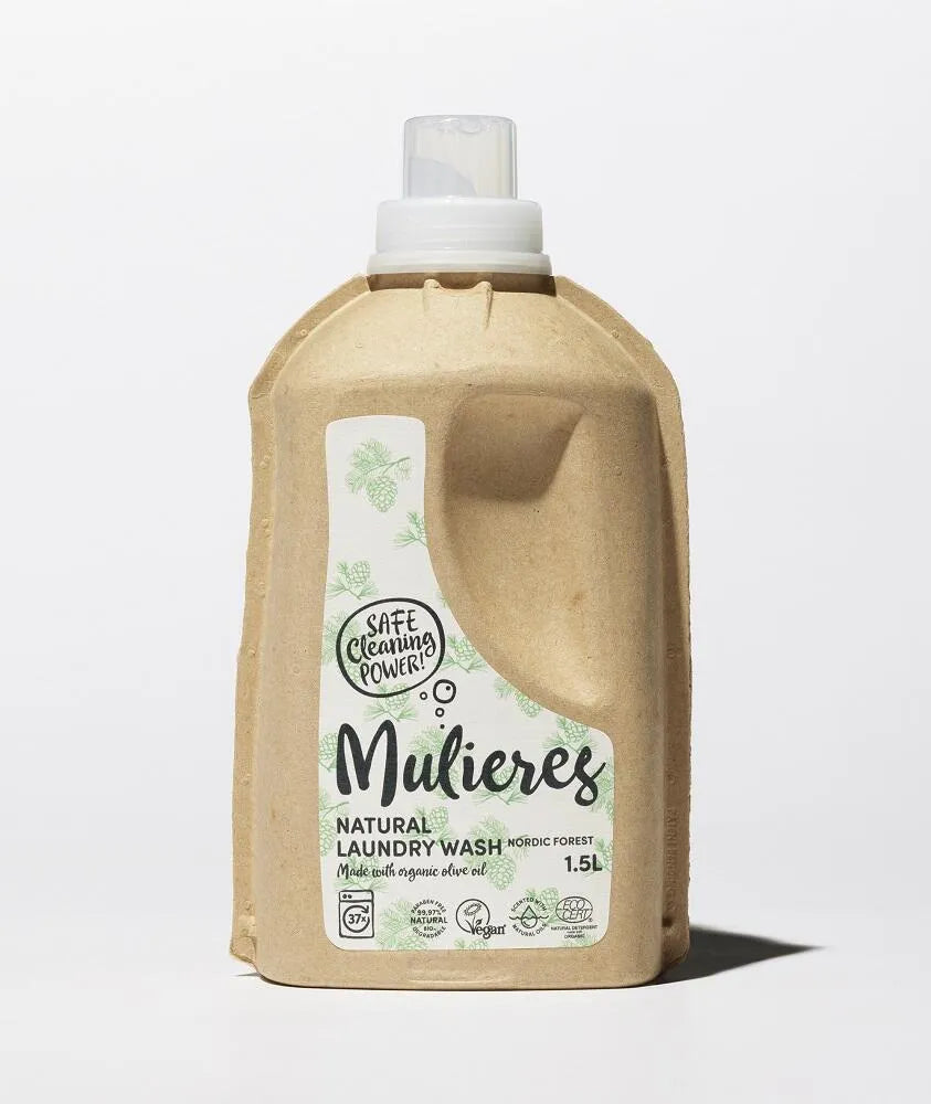 ムリエレス 自然派洗濯用液体石けん【ノルディックフォレスト】1.5L