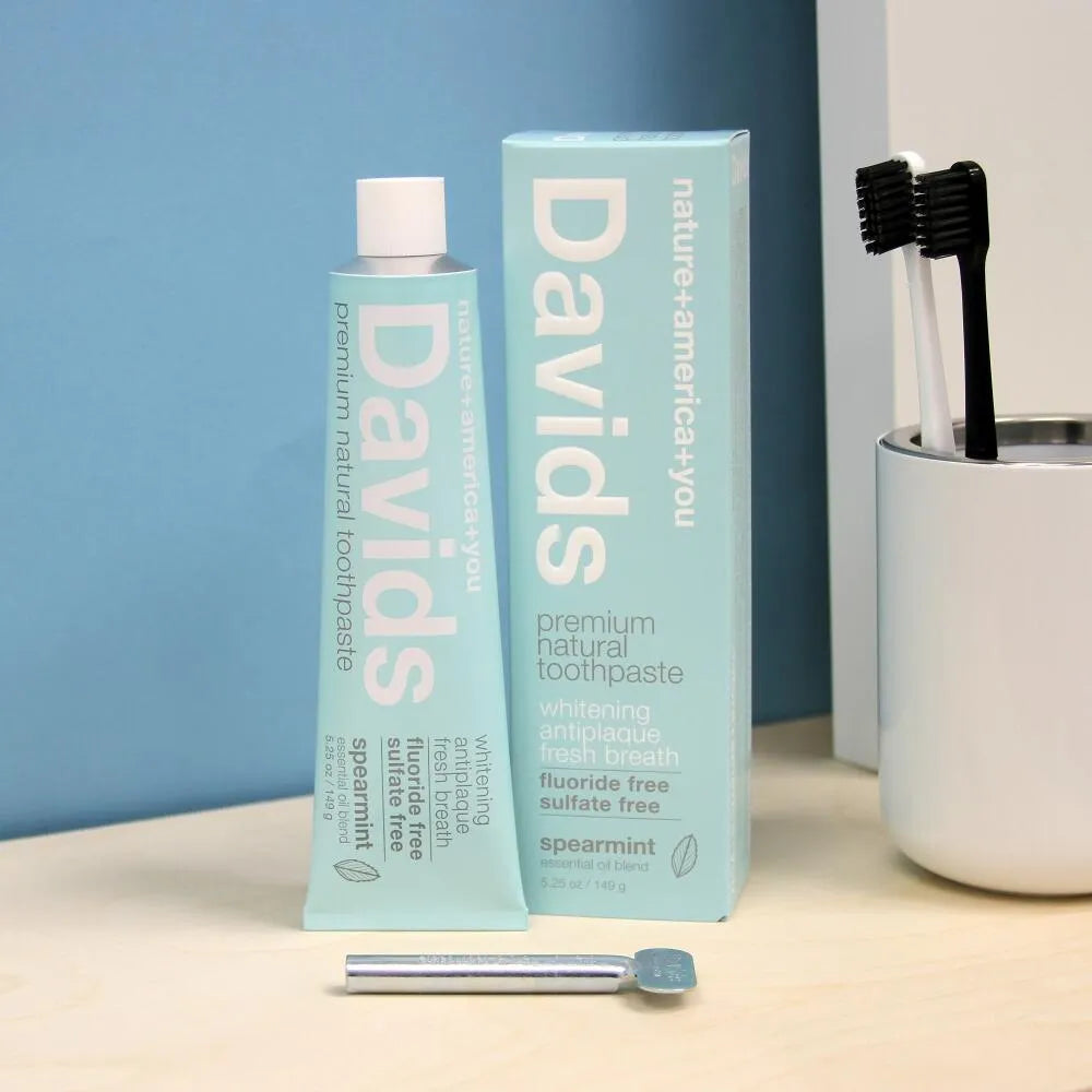 Davids 歯磨き粉 ホワイトニングトゥースペースト【スペアミント】149g