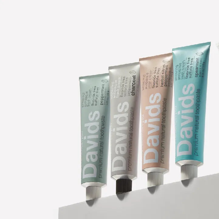 Davids 歯磨き粉 ホワイトニングトゥースペースト【チャコール】149g