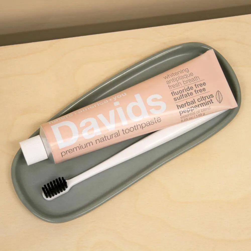 Davids 歯磨き粉 ホワイトニングトゥースペースト【ハーバルシトラスミント】149g