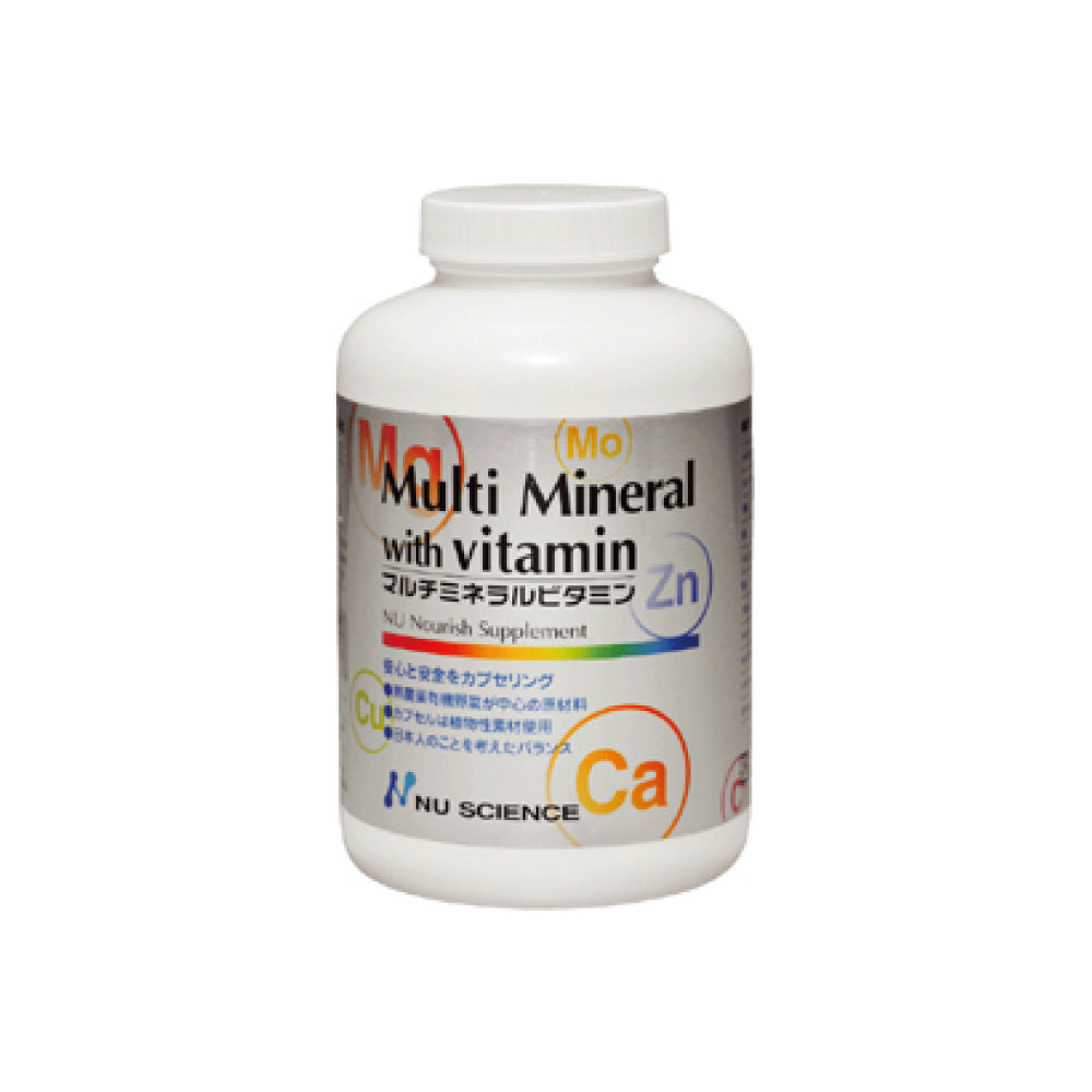 ニューサイエンス※☆マルチミネラルビタミン180カプセル12/1