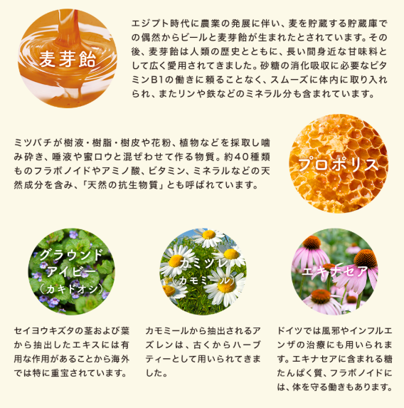 だいじょうぶなもの　レザーウッド　ハーブキャンディ 生姜レモン