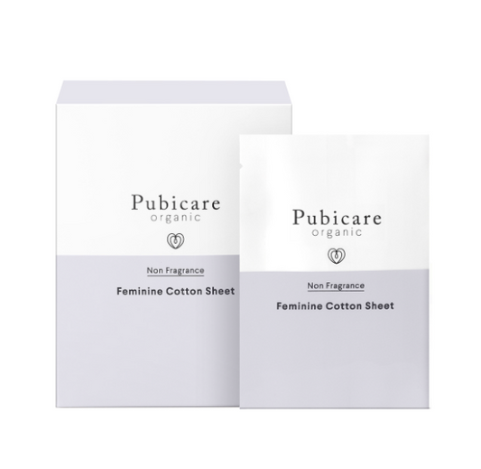 ピュビケア　オーガニックフェミニンコットンシート　無香料（20枚）