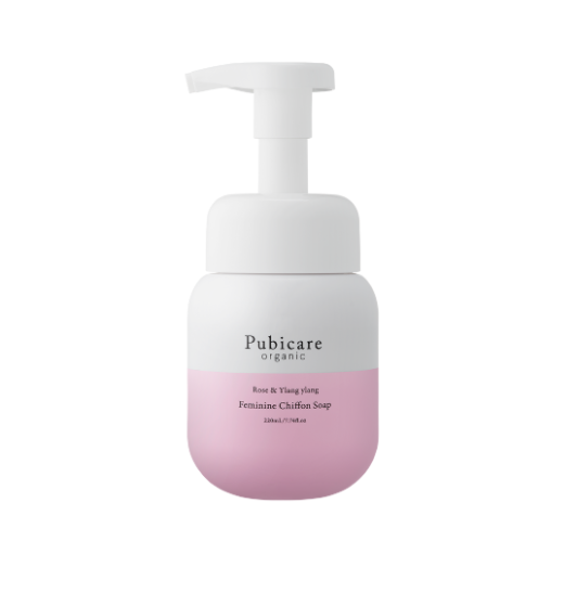 ピュビケア　フェミニンシフォンソープ　ローズ＆イランイラン