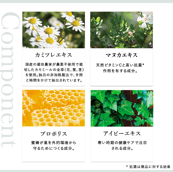 だいじょうぶなもの　マヌカ＆レザーウッドハニースプレー　ミント