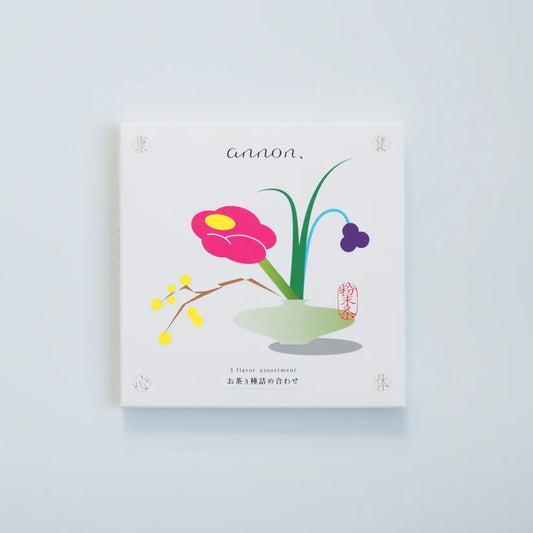 お茶3種詰め合わせ(生花)