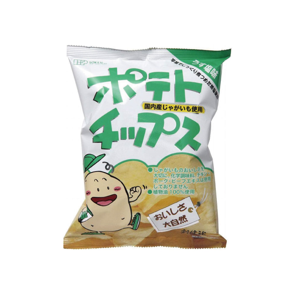 創健社 ポテトチップス うす塩 60g