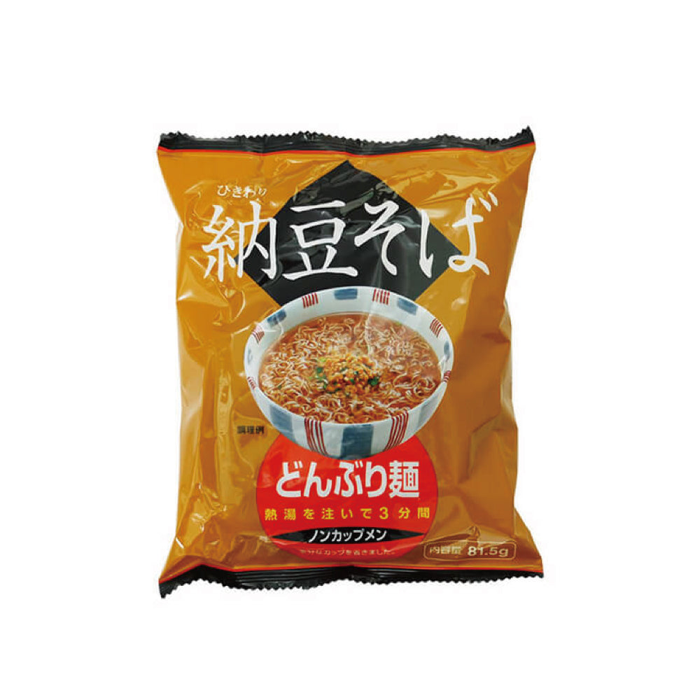 トーエー どんぶり麺納豆そば 81．5g